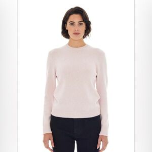Renggli 100% cashmere chunky sweater S petal pink
